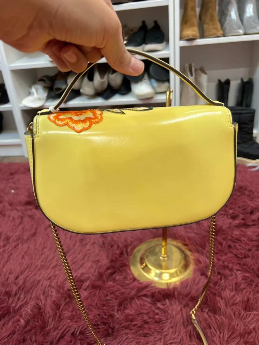 🔥🔥 Tory Burch brand new 2 way bag with beautiful embroidery - Picture 11 of 12